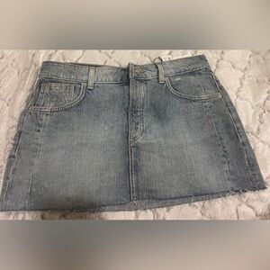 New with tags Zara mini jean skirt